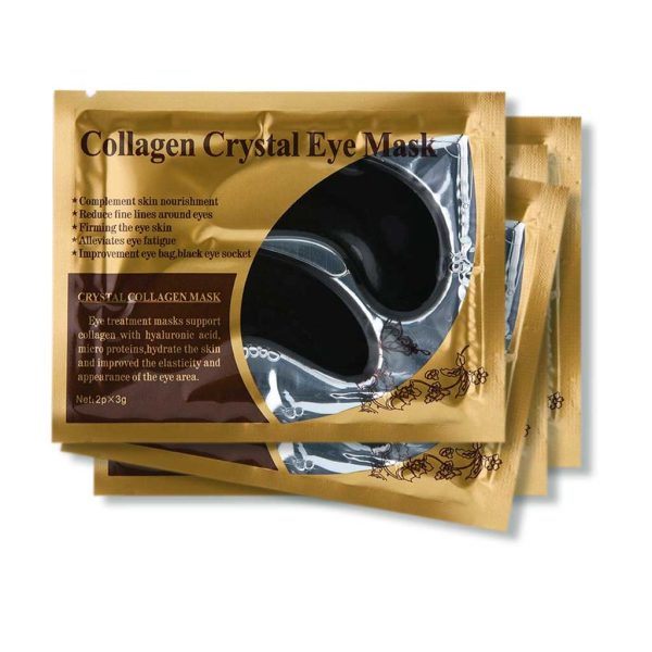Collagen Crystal Eye Pads Masks (Black) 6